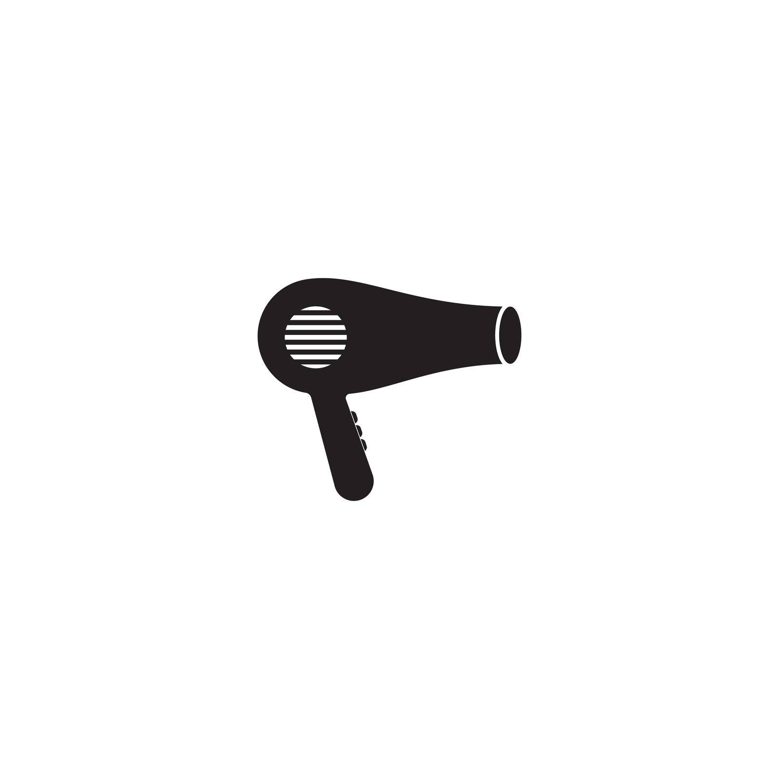Hair dryer logo by rnking