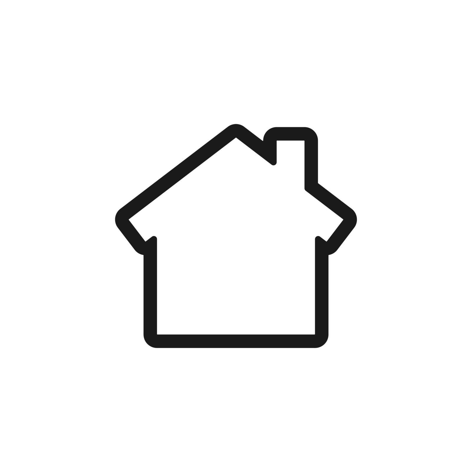 Home icon. House symbol. Simple vector illustration EPS 10