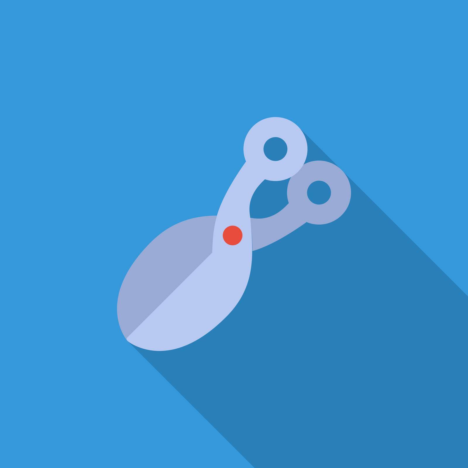 Scissors icon. Flat vector related icon for web and mobile applications. It can be used as - logo, pictogram, icon, infographic element. Vector Illustration.