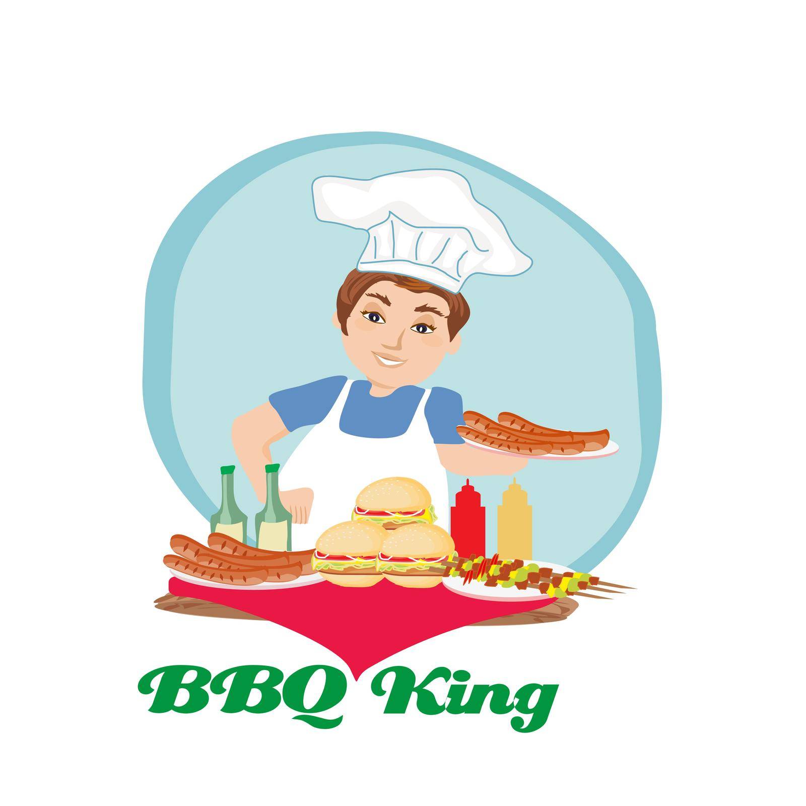 BBQ king by JackyBrown