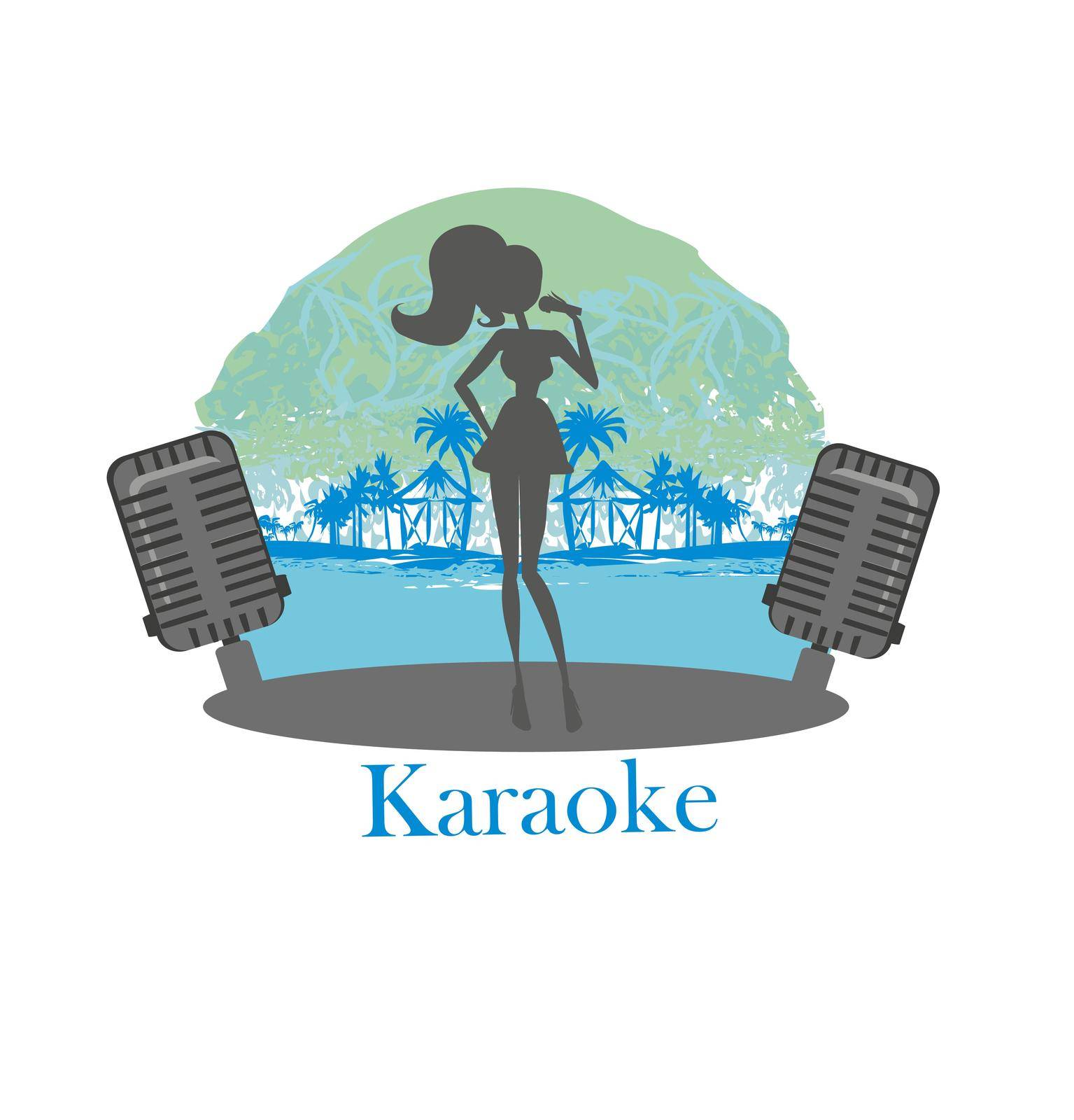 Karaoke night icon by JackyBrown