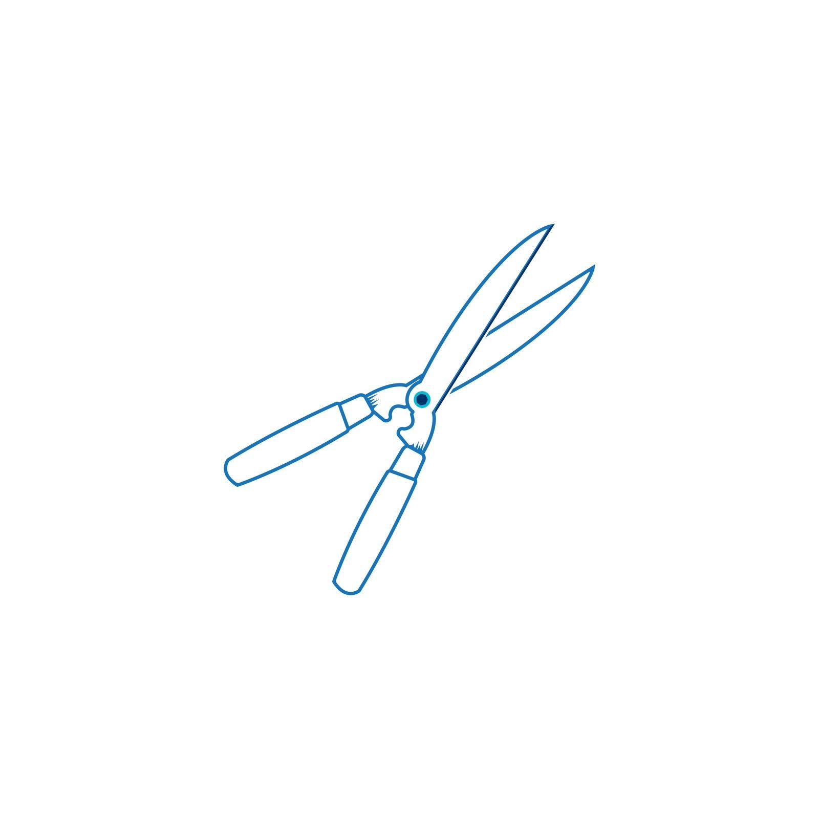 Grass cutter icon vector illustration simple design