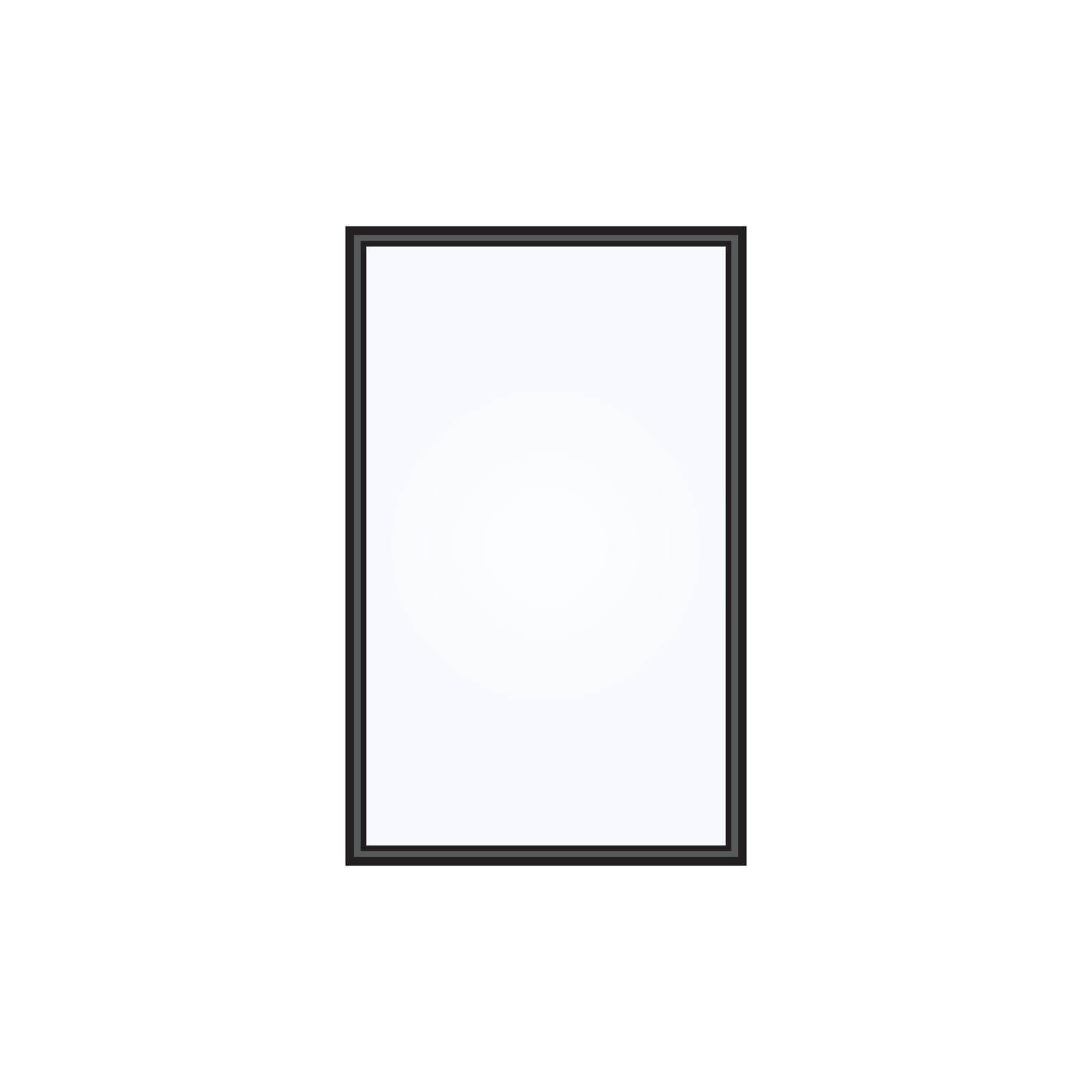 Mirror icon template vector design