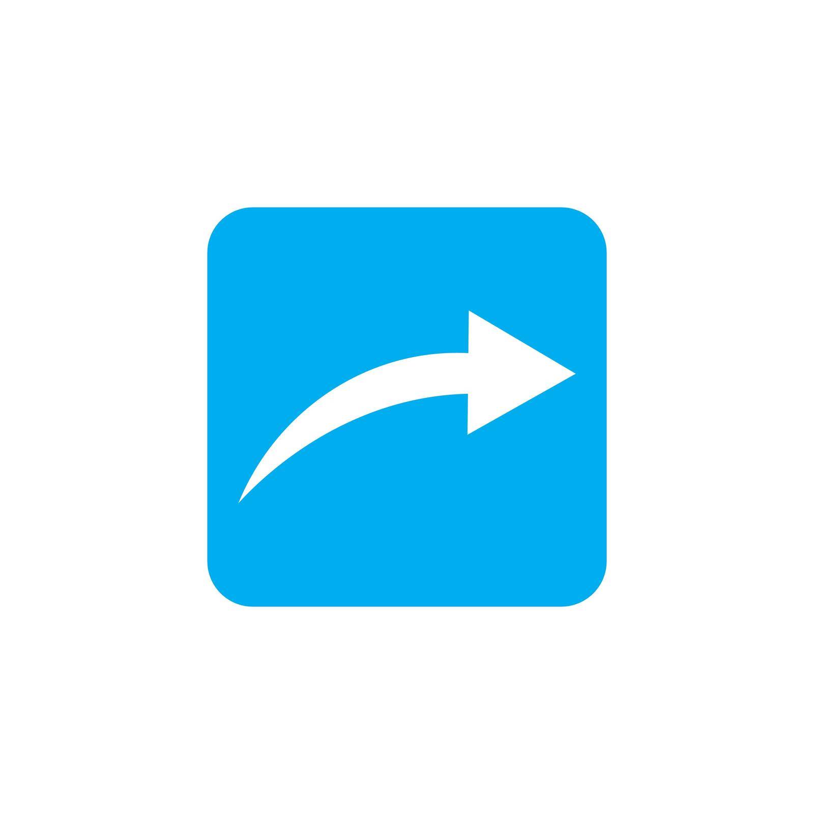 Like, share icon logo vector design