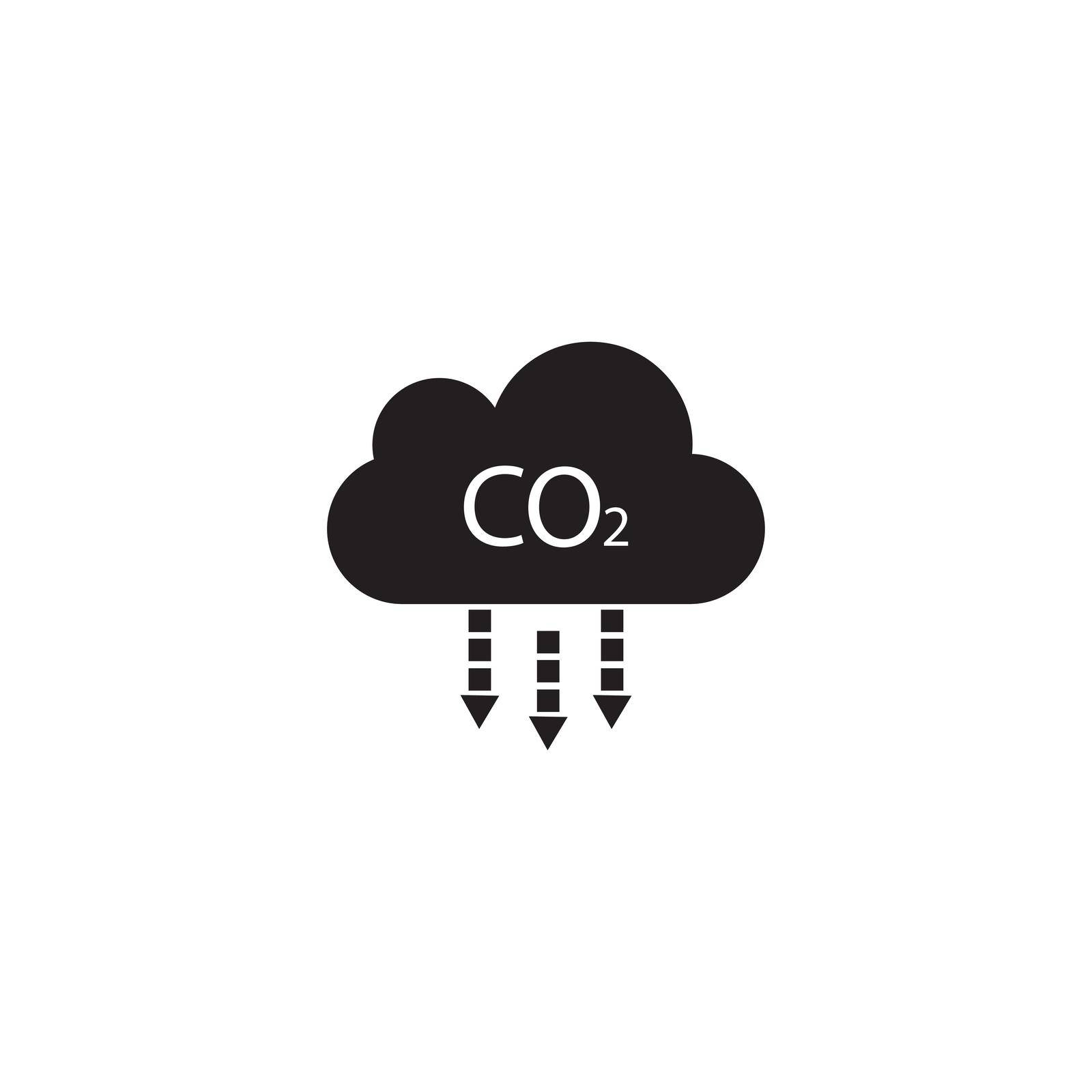Co2 icon logo vctor  by ABD03