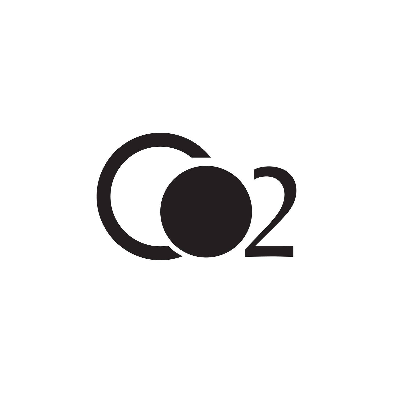 Co2 icon logo vctor  by ABD03