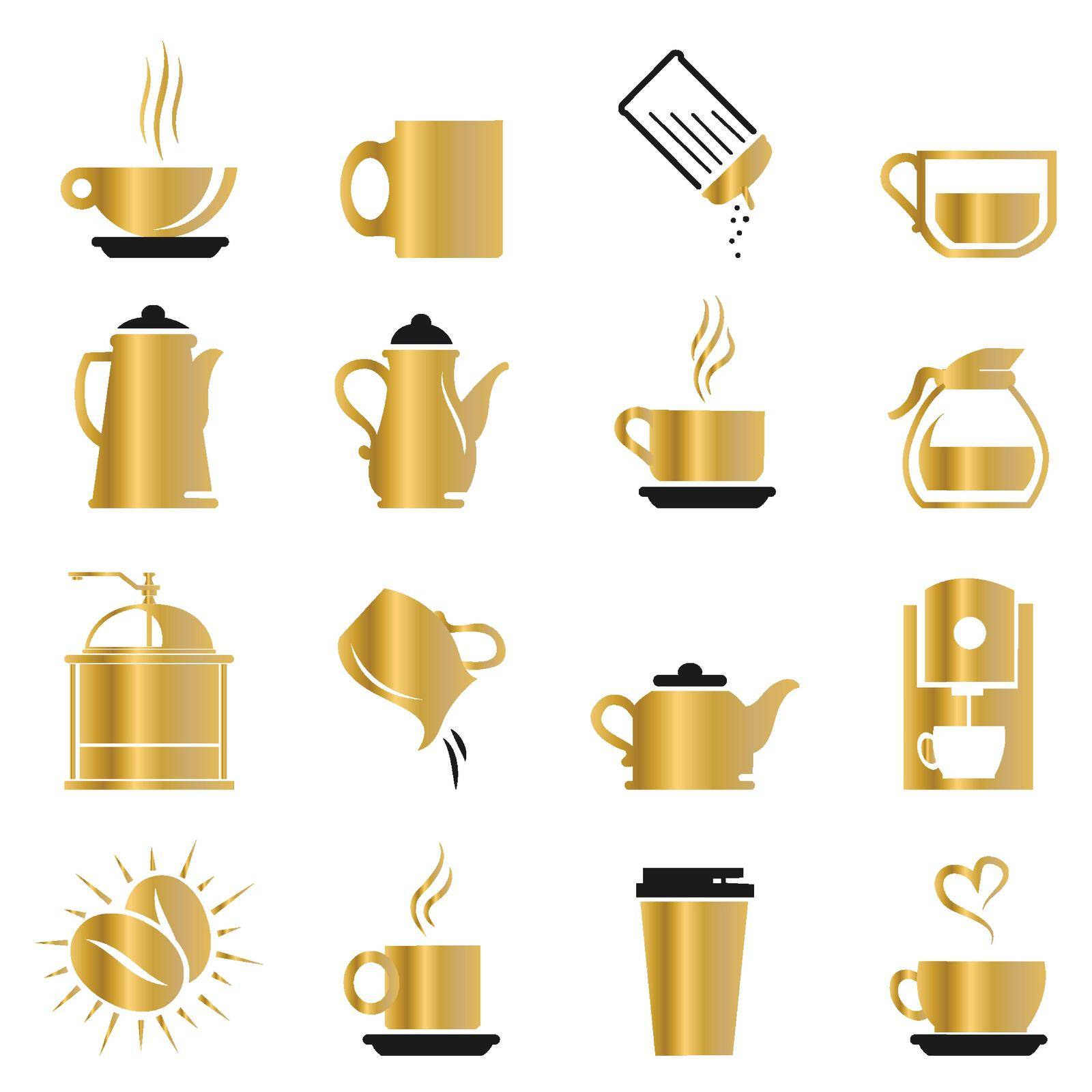 you can use Set of coffee shop icons to design banners, posters, backgrounds, ...etc.