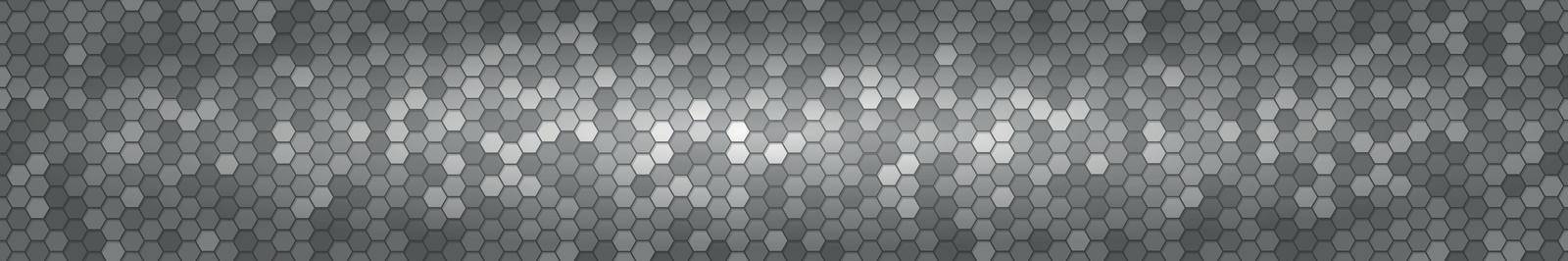 Abstract background with many small hexagons