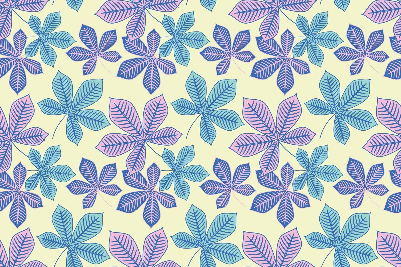Flower Fabric Design by GiraffeStockStudio