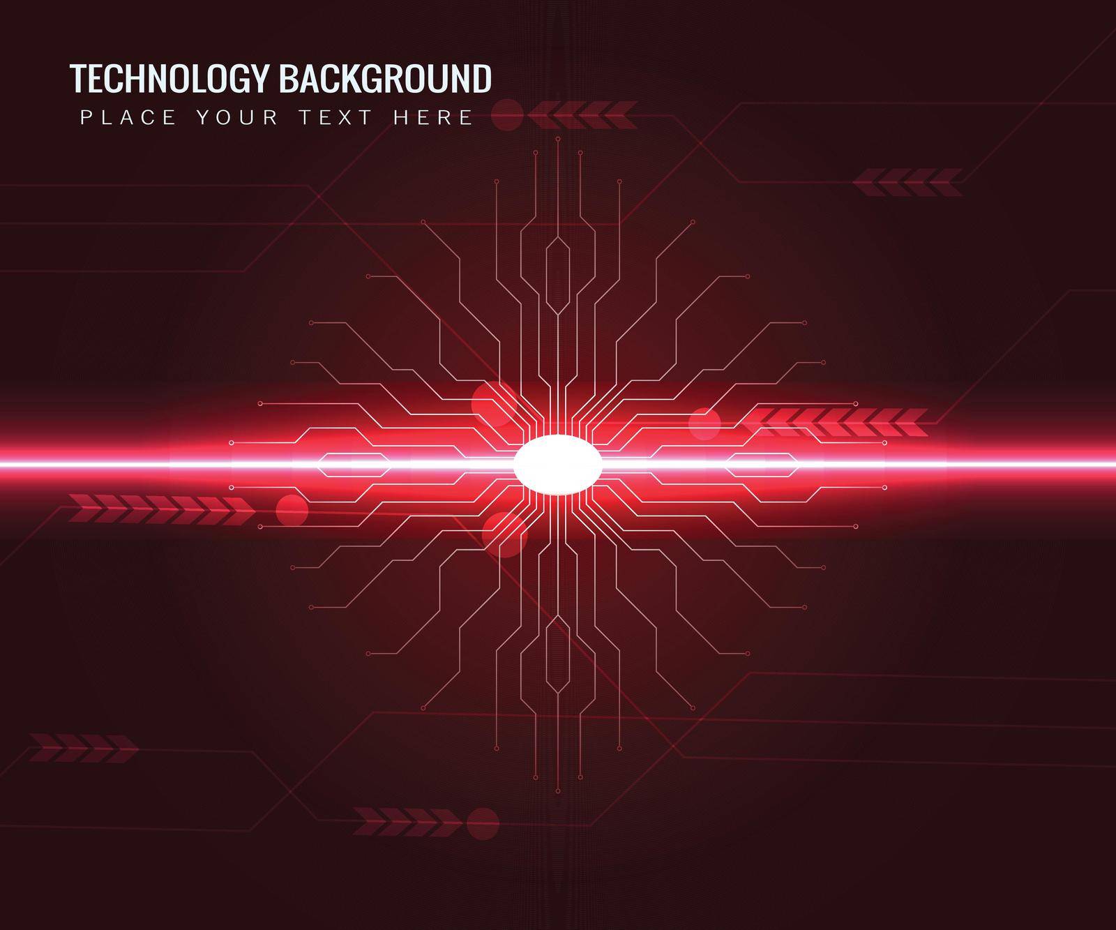 dark red color Light Abstract Technology background for computer graphic