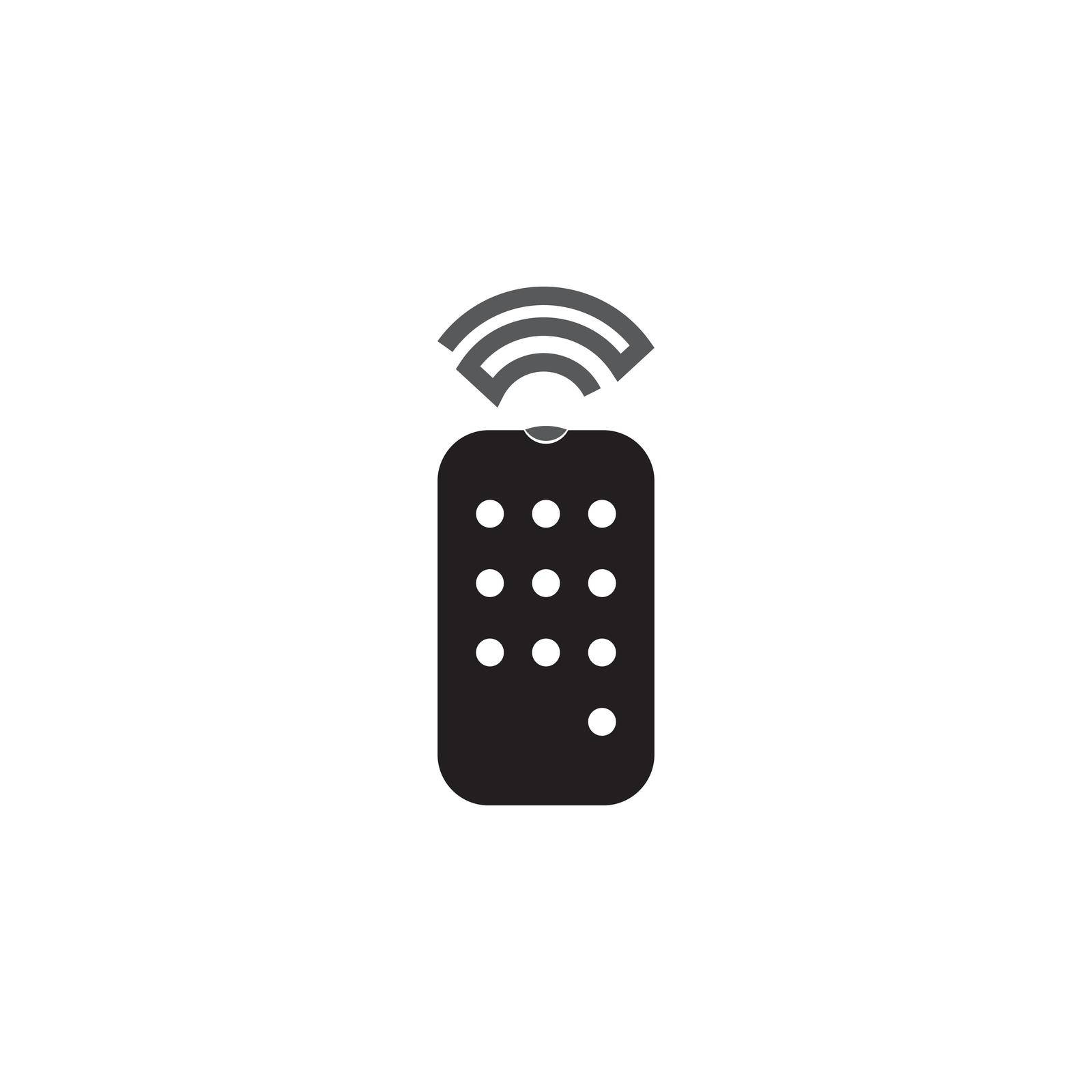 Remote icon vector illustration symbol design
