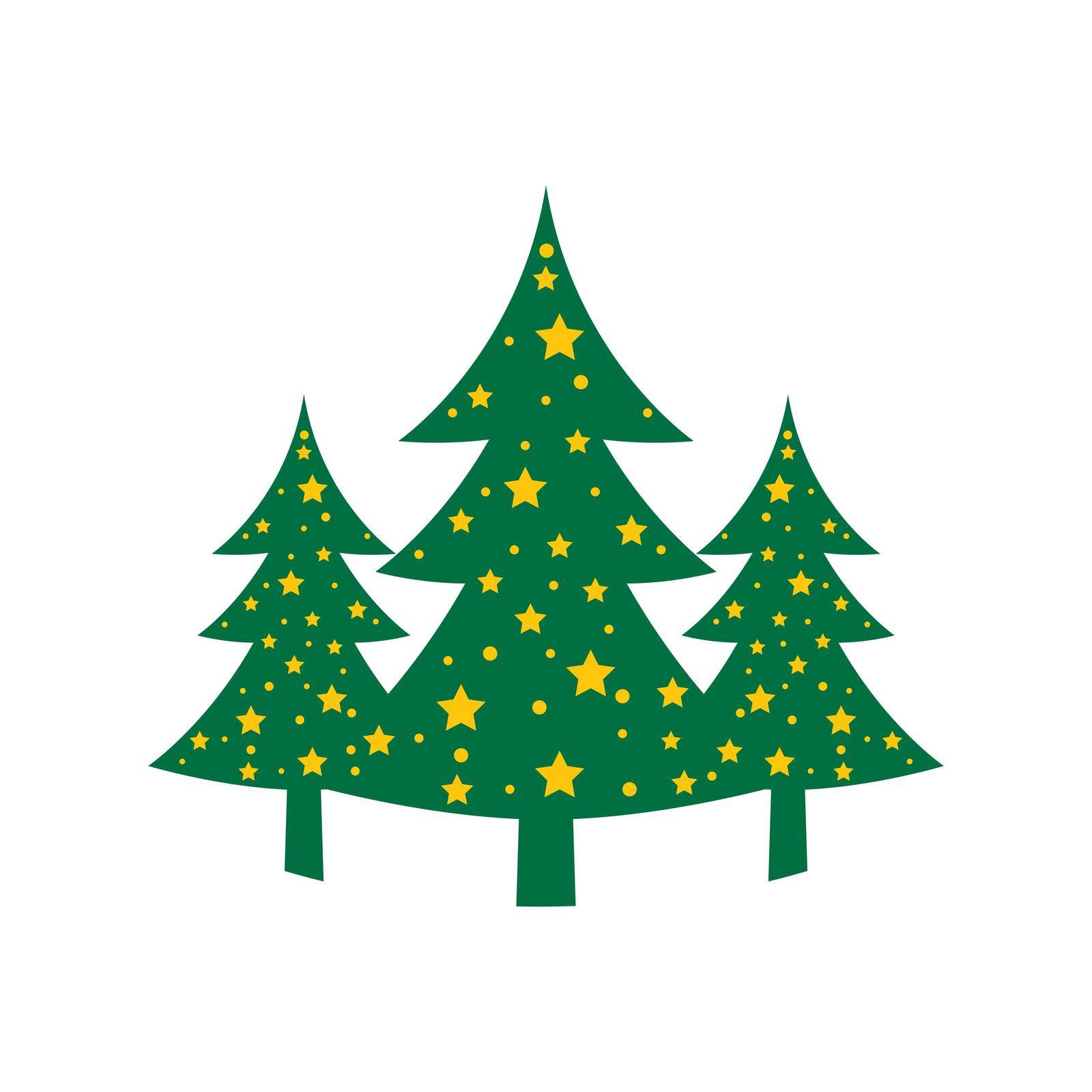 Pine tree illustration by awk