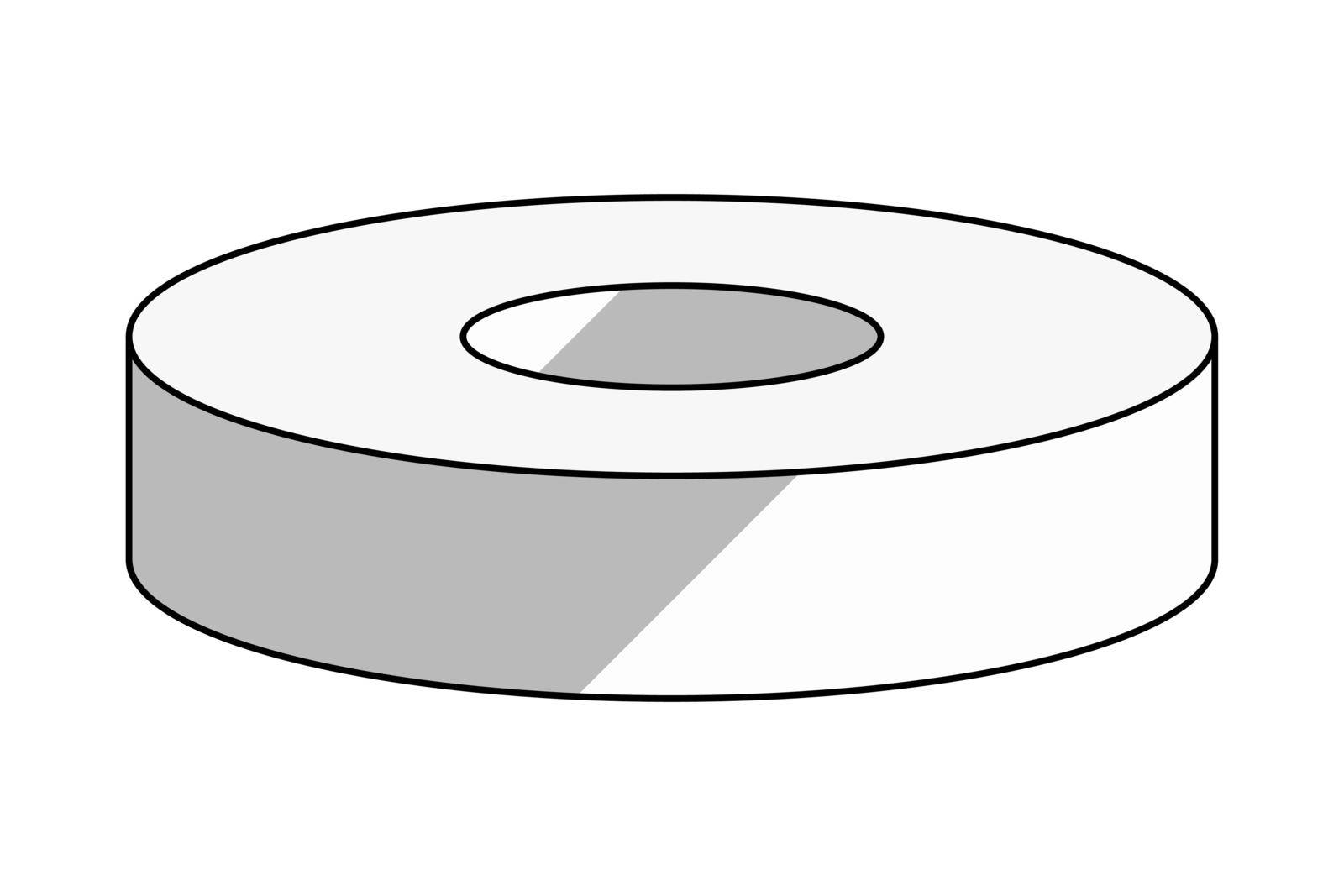 Finger tape pictogram vector illustration.