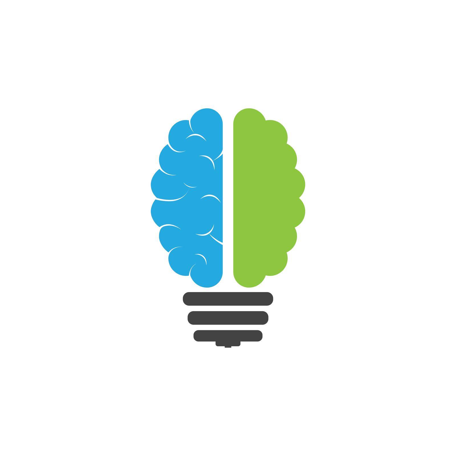 Brain Logo Template by Amin89