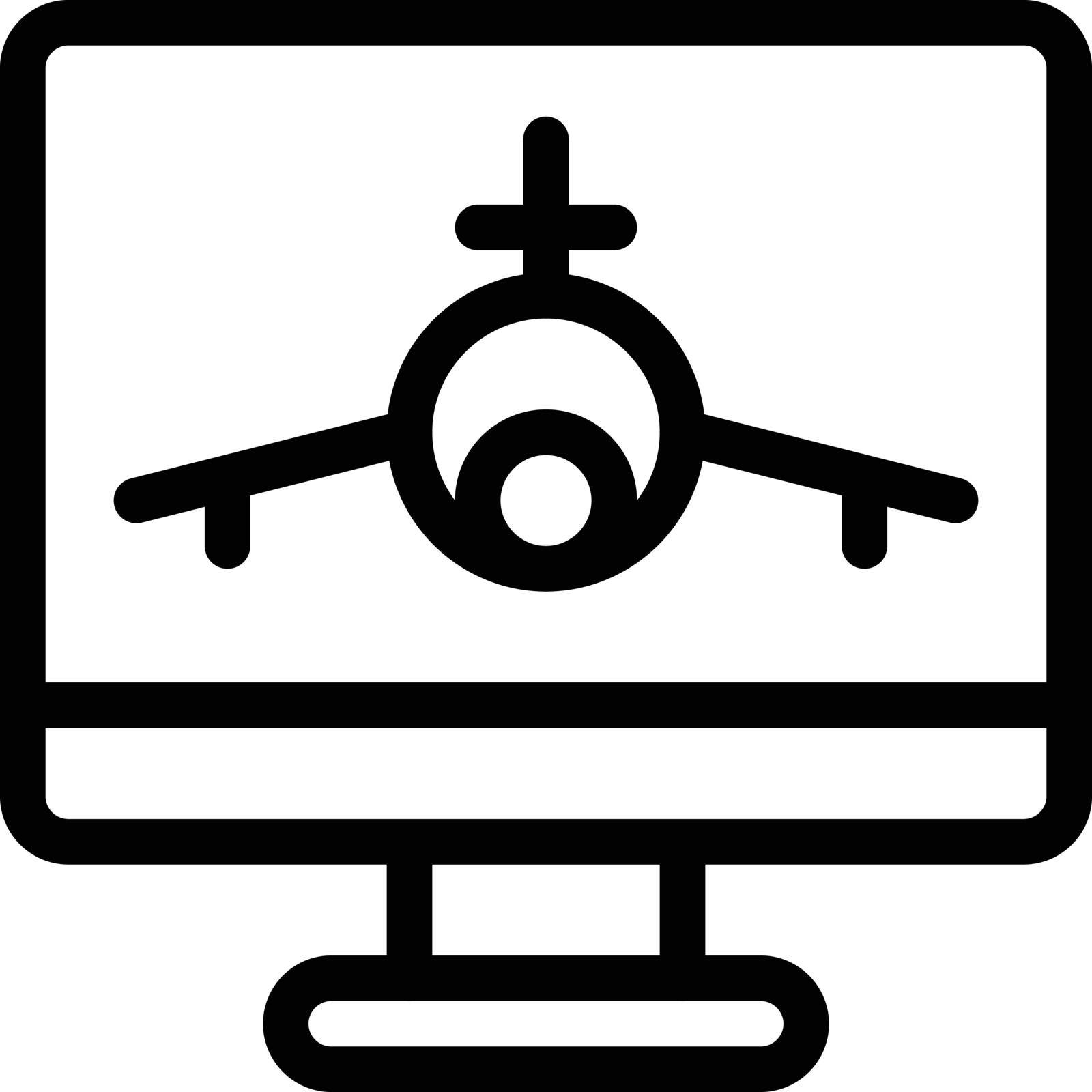 plane Vector illustration on a transparent background.Premium quality symbols.Thin line vector icon for concept and graphic design.