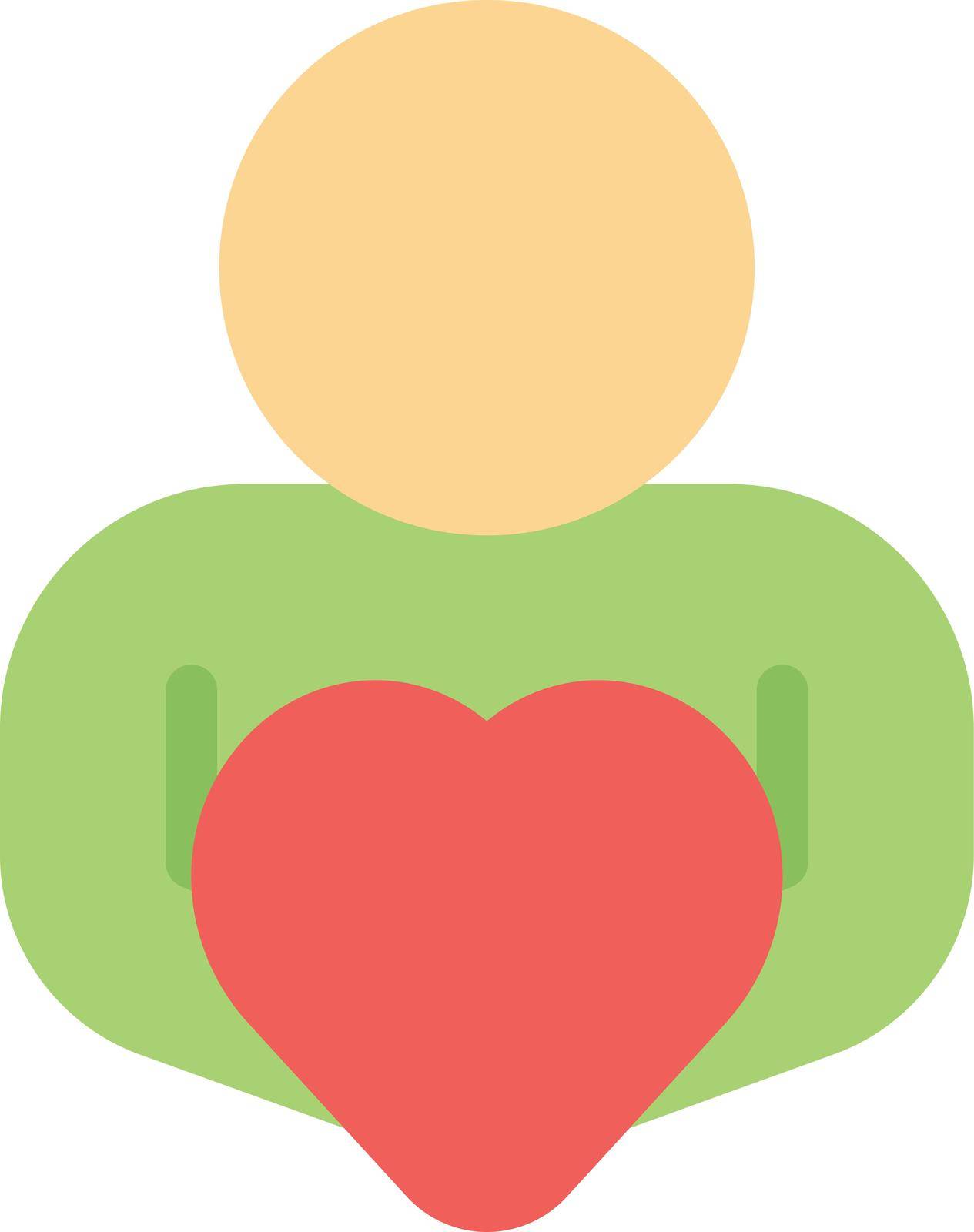 heart Vector illustration on a transparent background. Premium quality symmbols. Line Color vector icons for concept and graphic design.