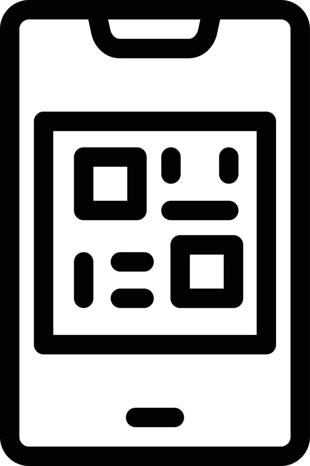 qr code by FlaticonsDesign