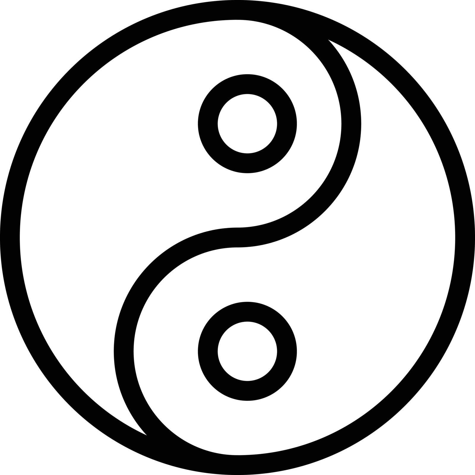 yin yang by FlaticonsDesign