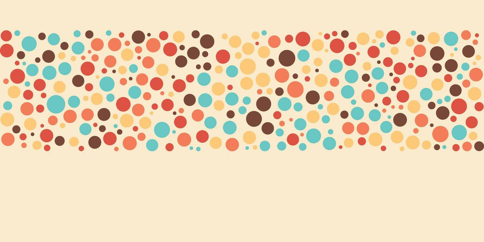 Minimal circle abstract background design, multicolored template for business or technology presentation or web brochure cover layout, wallpaper. Vector illustration