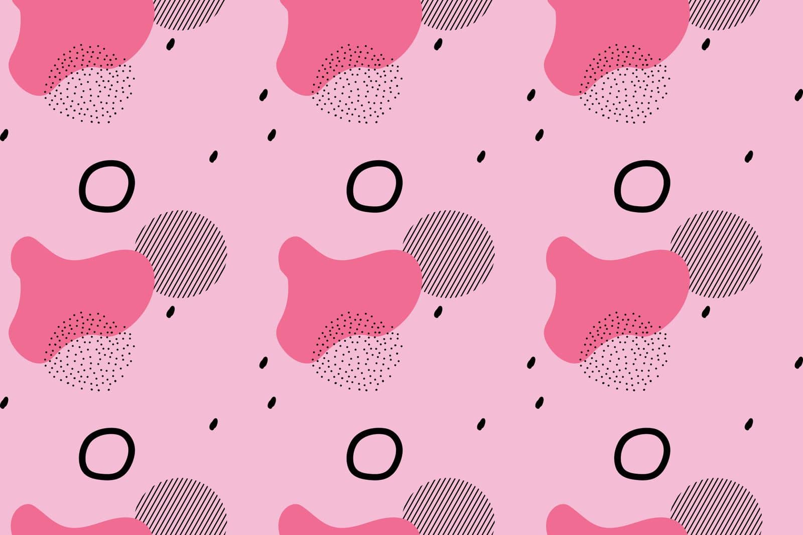 Abstract dots background. Memphis pattern. Vector Illustration. Hipster style 80s-90s pattern. Abstract colorful funky background. Ideal for fabric design, paper print and website backdrop.
