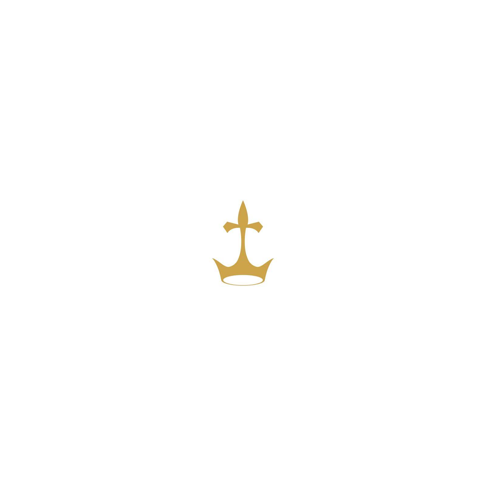 Crown Concept Logo icon Design Template
