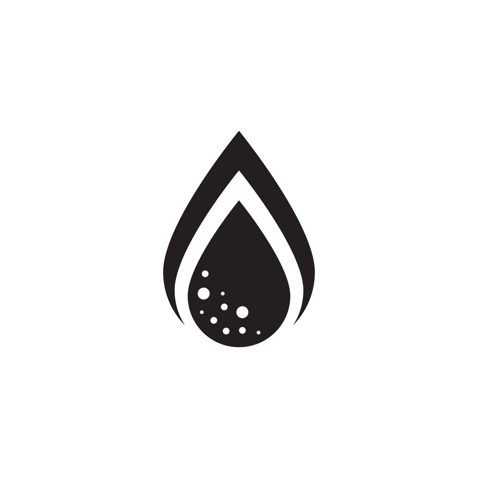 water drop Logo Template vector by Amin89