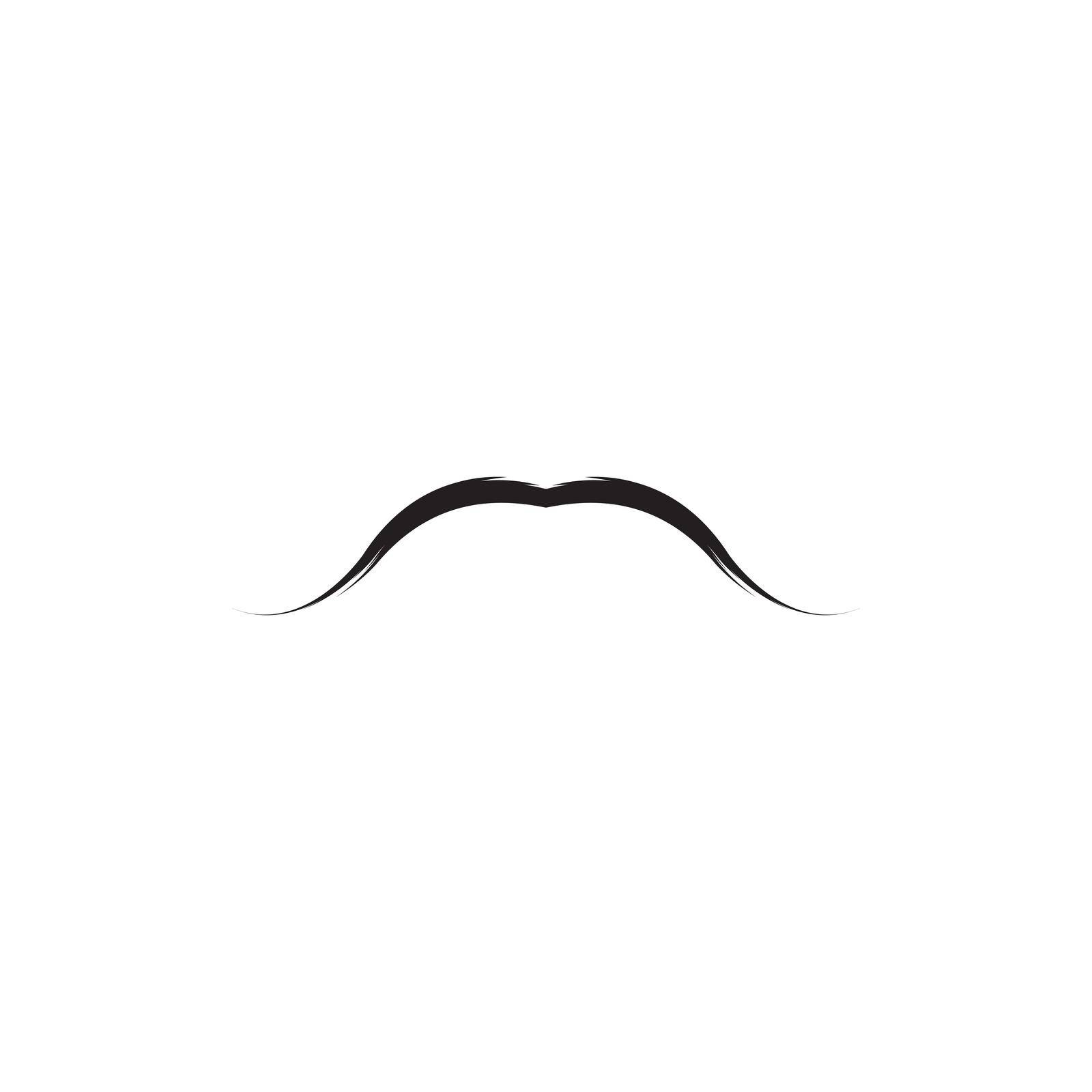 Mustache icon vector by Amin89