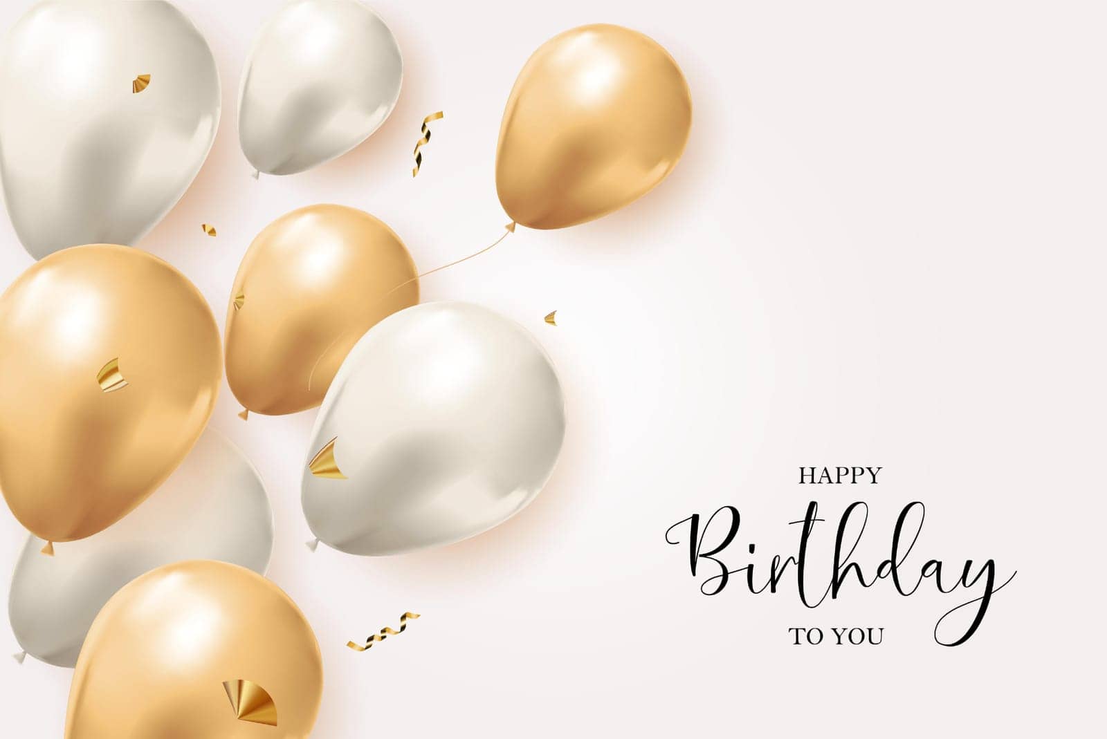 Party Holiday Birthday Background Vector Illustration.