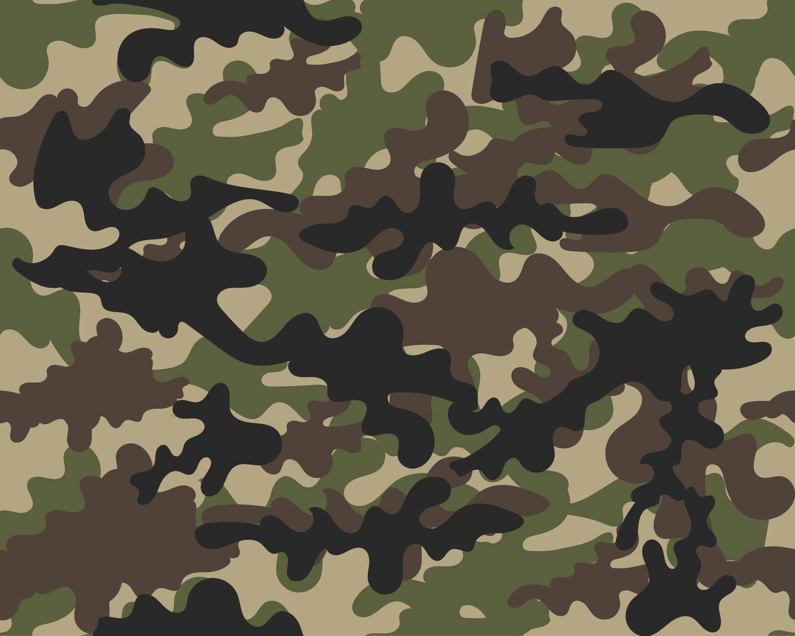 Texture military seamless army illustration by Elaelo