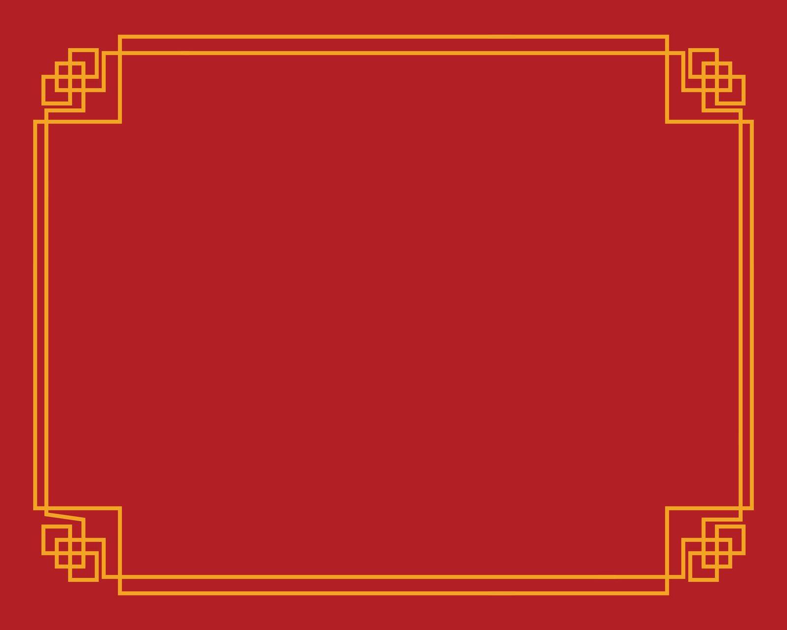 Chinese border design by Elaelo