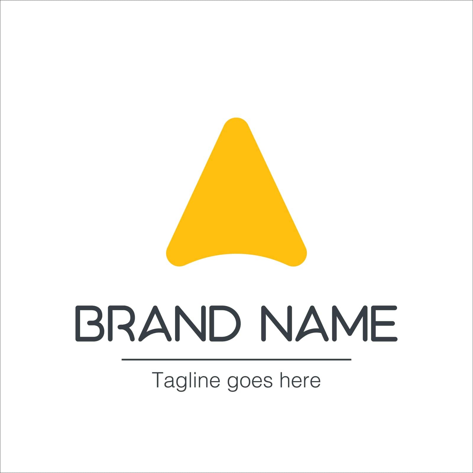 Letter A logo creative icon design template. branding identity. Stock vector illustration isolated