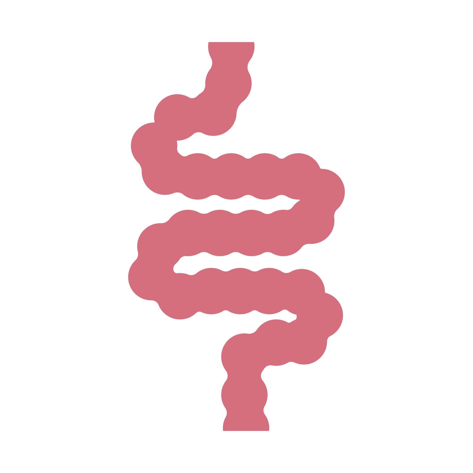 intestine simple icon by rnking