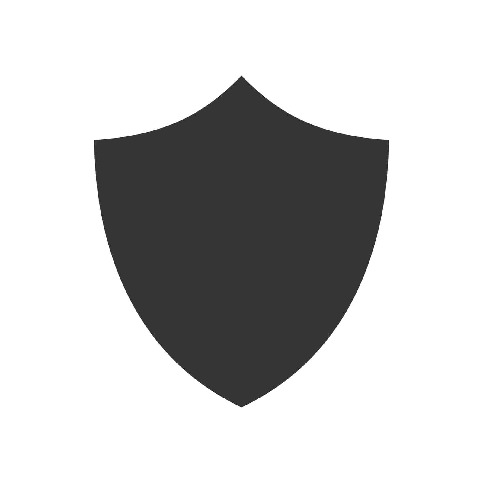 Shield icon - vector. by Chekman
