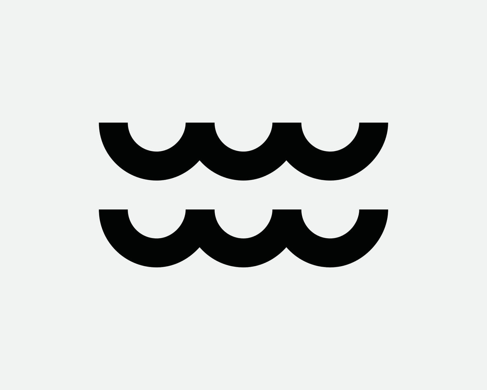 Aquarius Symbol by xileodesigns
