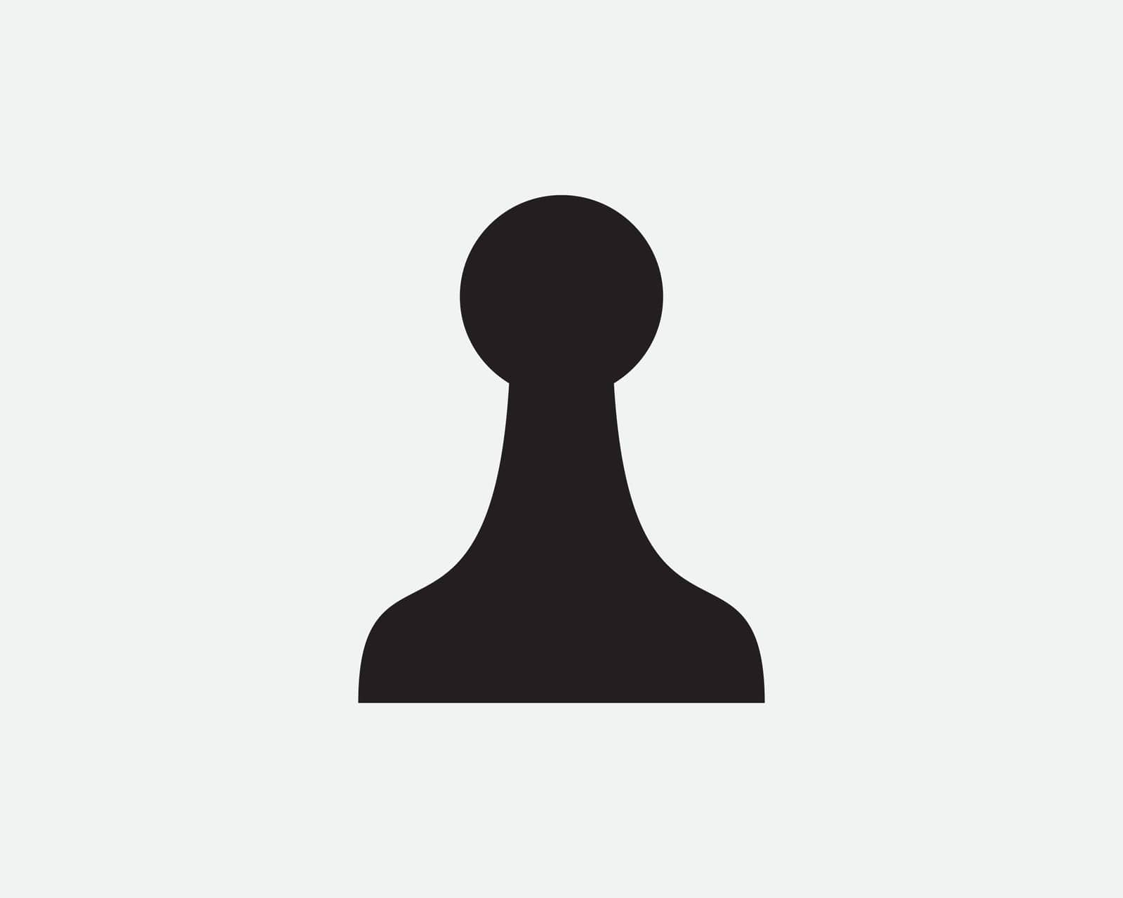 Pawn Chess Piece Icon by xileodesigns