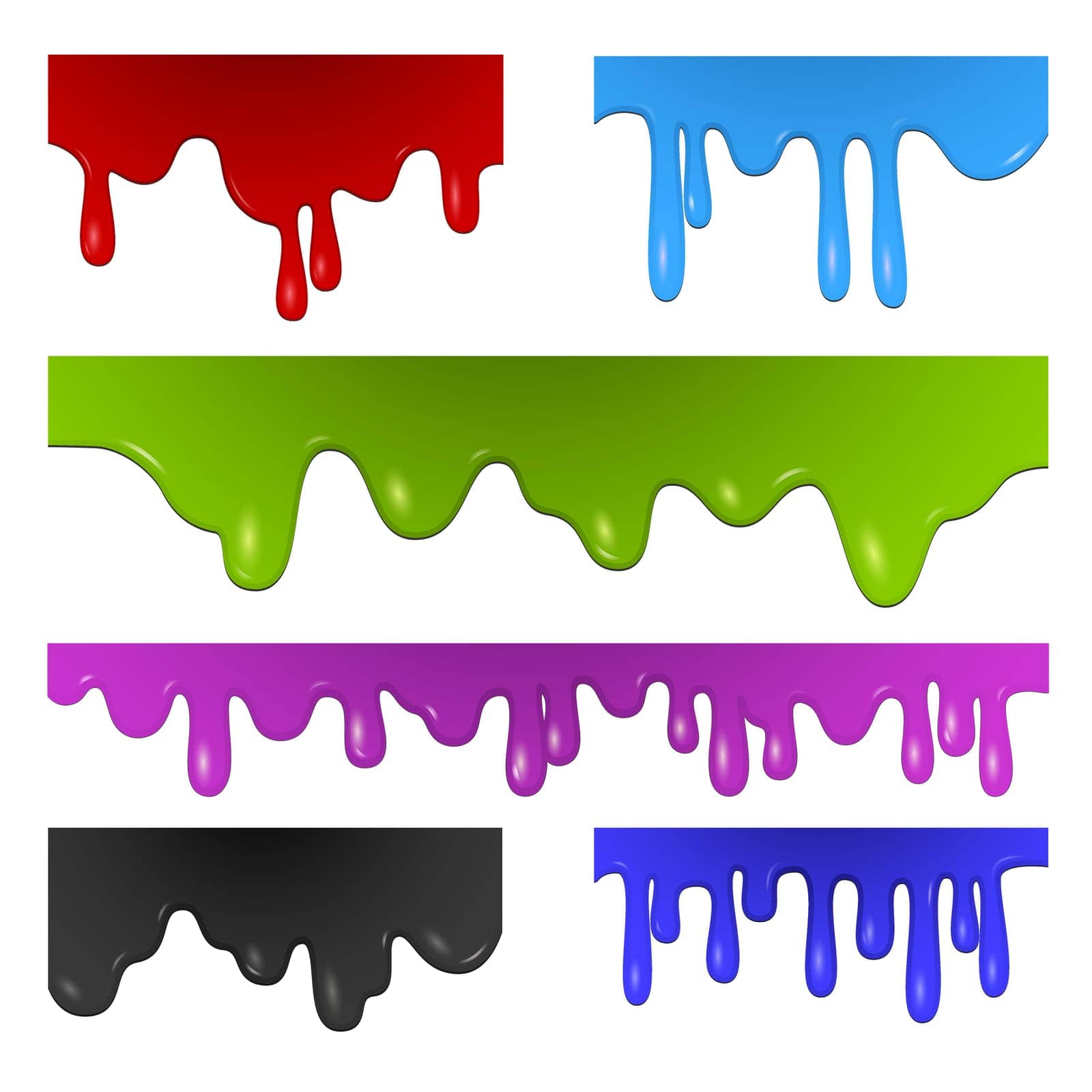 Paint splatter set. Colorful paint drops. Can be used for topics like repair, house improvement, art