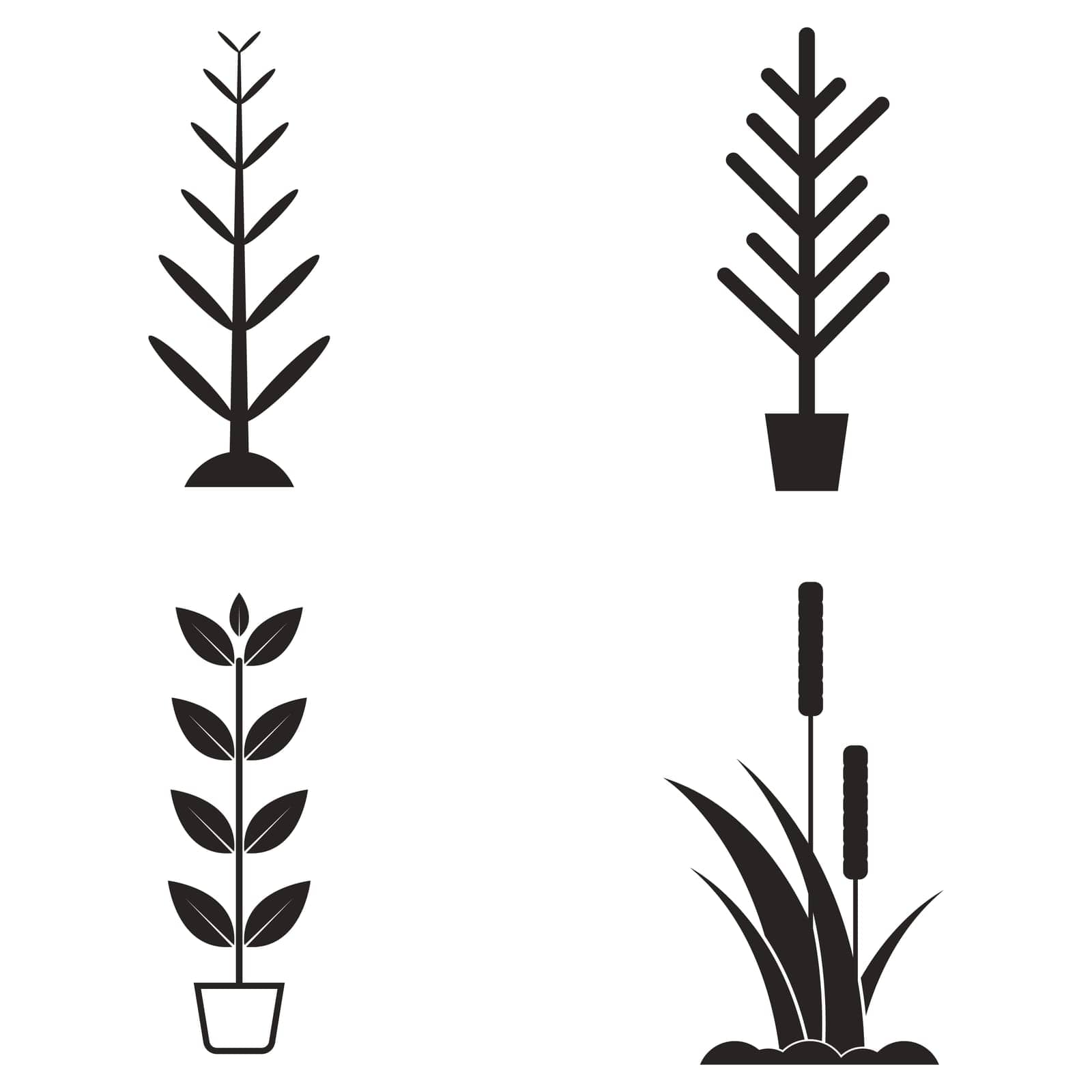 plant vector icon by rnking