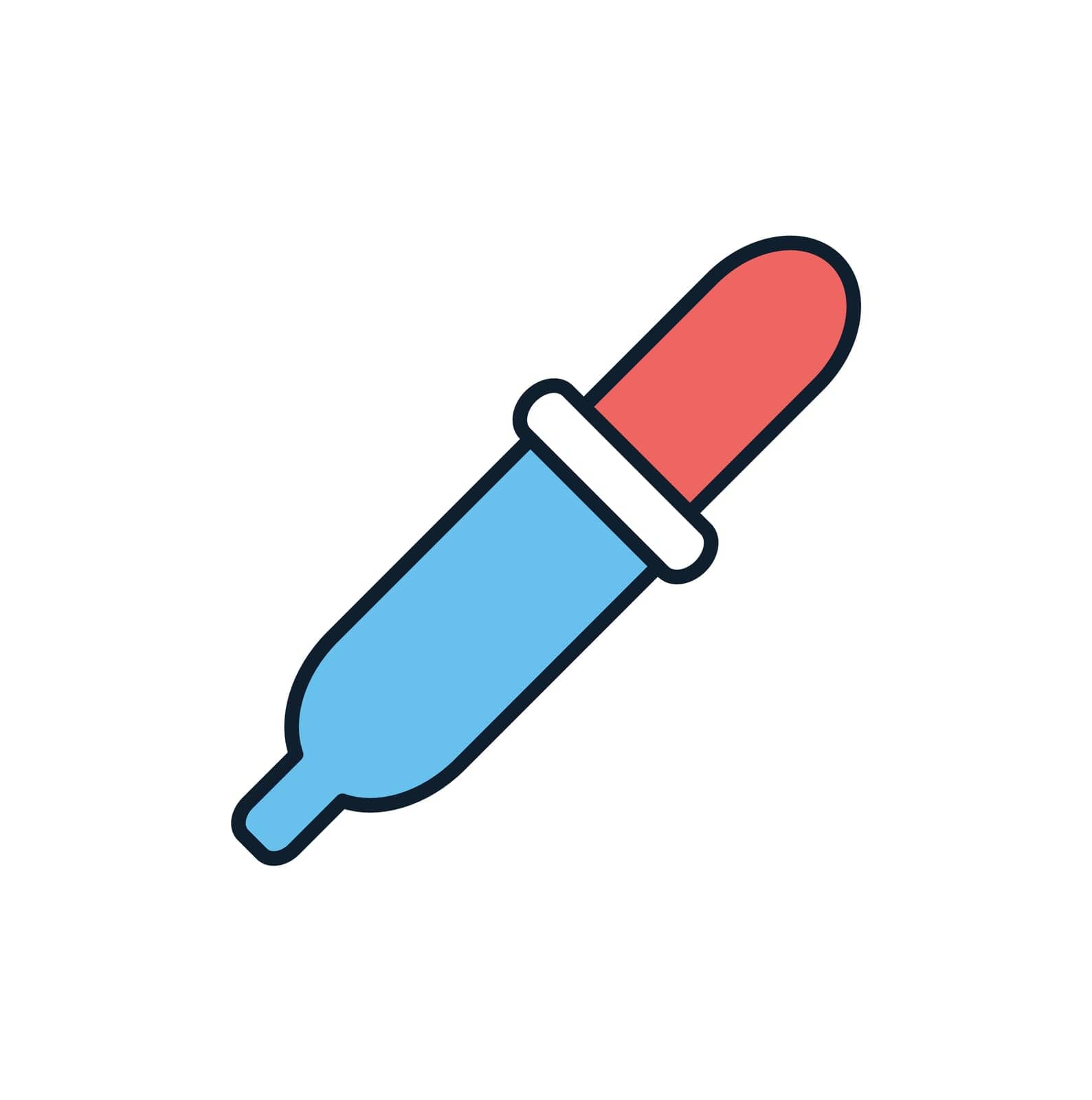 Dropper related vector icon. by smoki