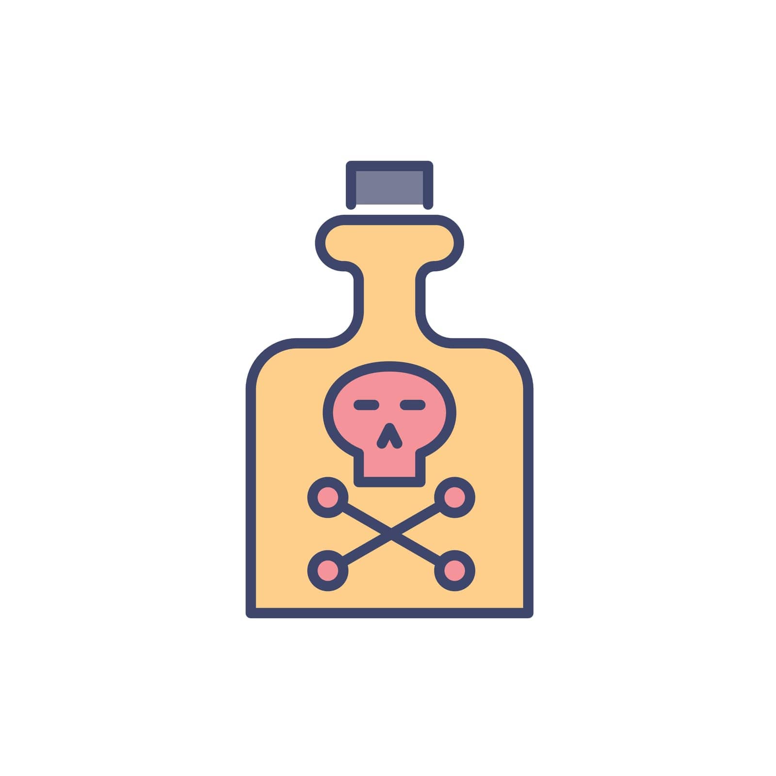 Poison related vector icon. by smoki