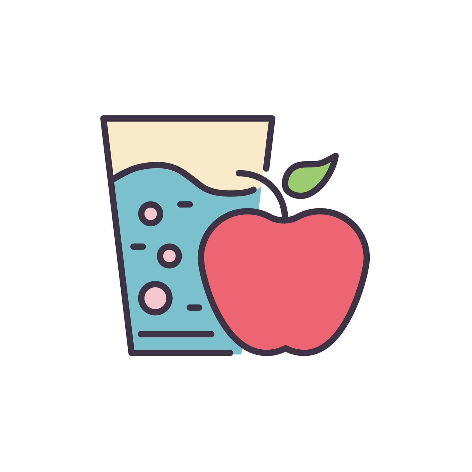 Healthy Food related vector icon. by smoki