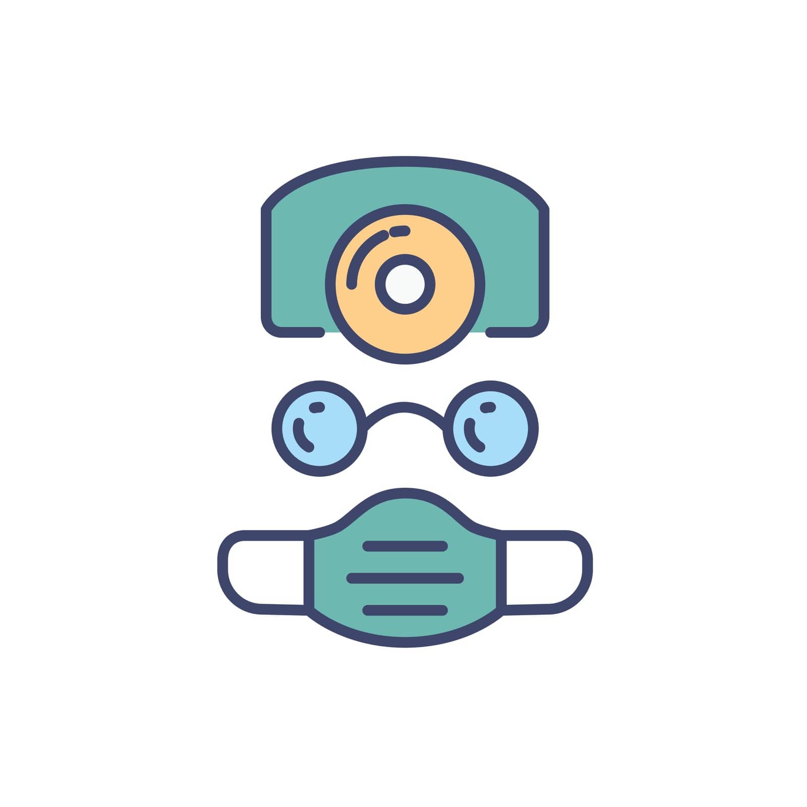 Doctor related vector icon. by smoki