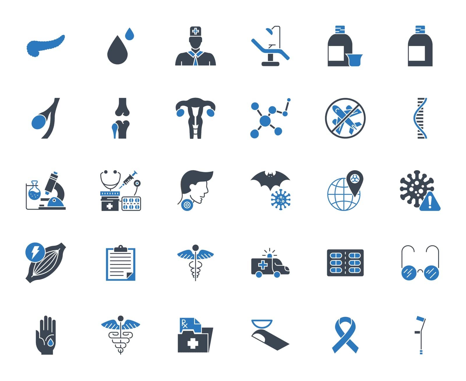 Medical Vector Icons Set by smoki