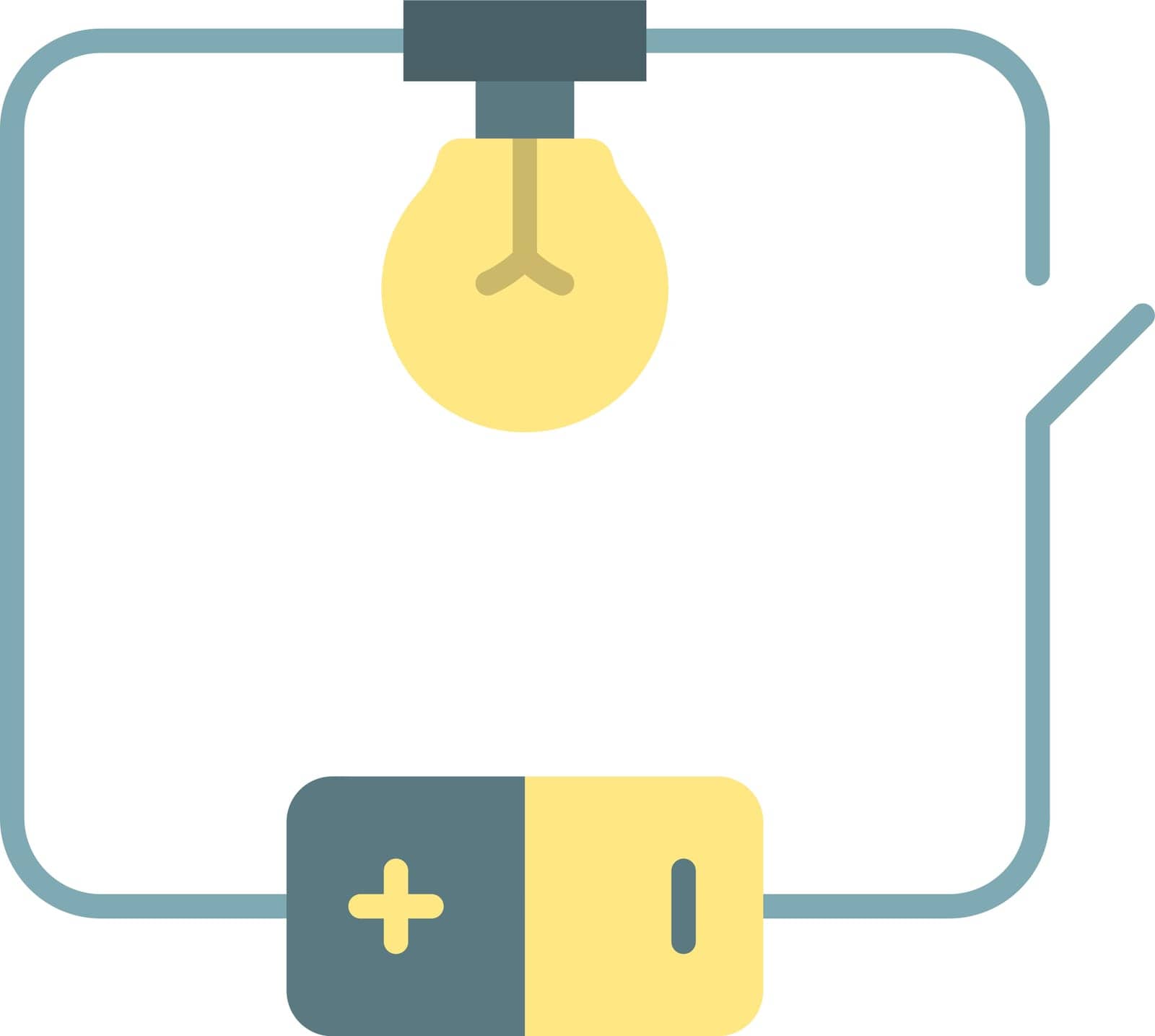 Electrical Circuit icon vector image. Suitable for mobile application web application and print media.