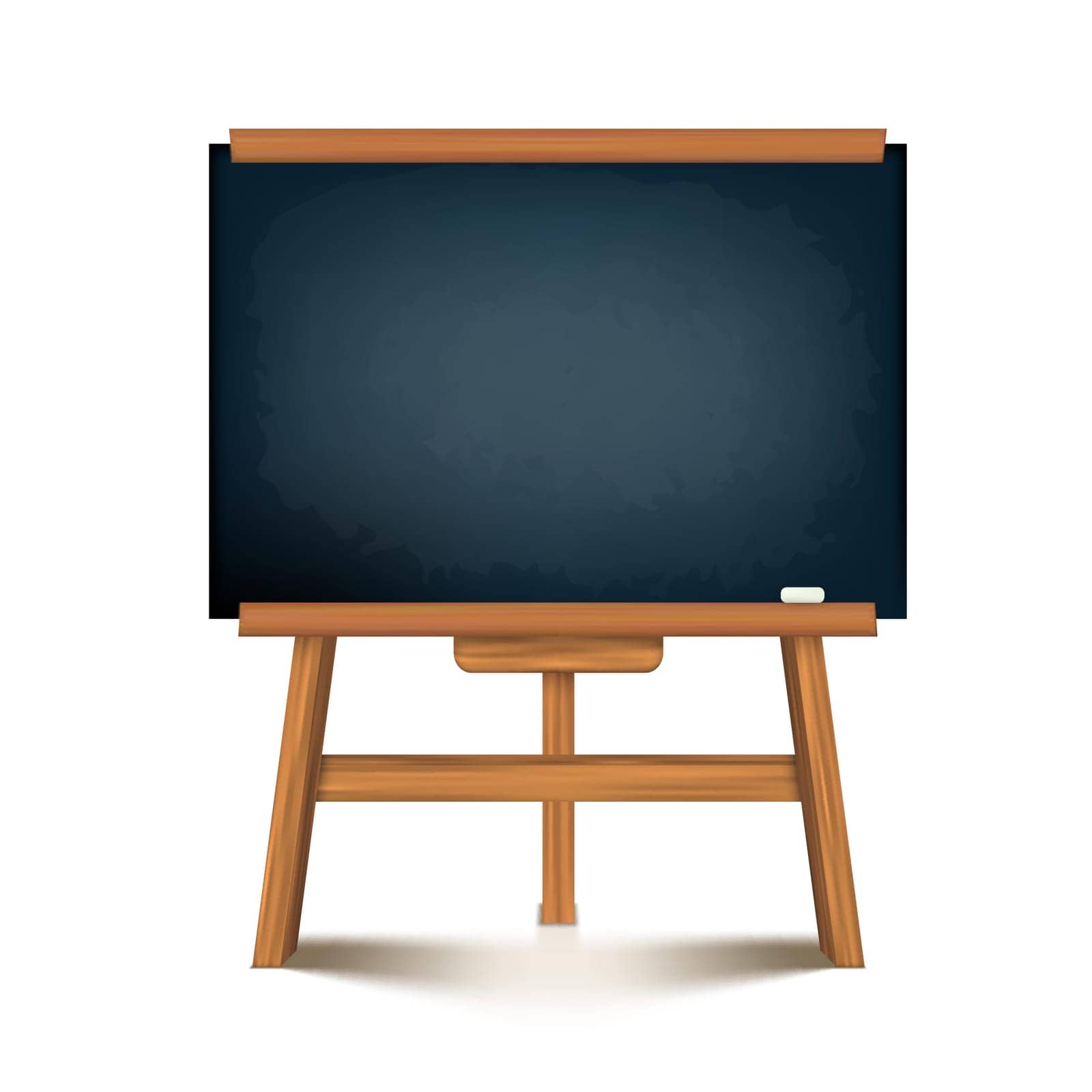 Black Board On Wall And On Stand. EPS10 Vector