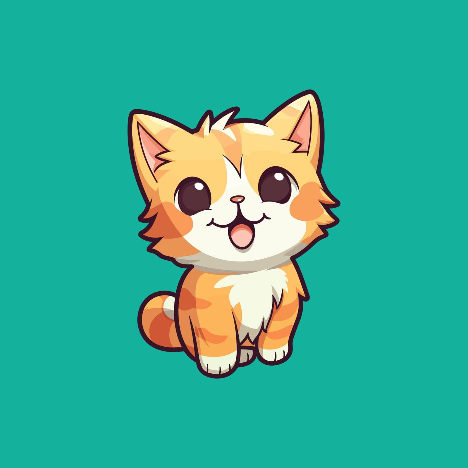 adorable kitten kawaii comic