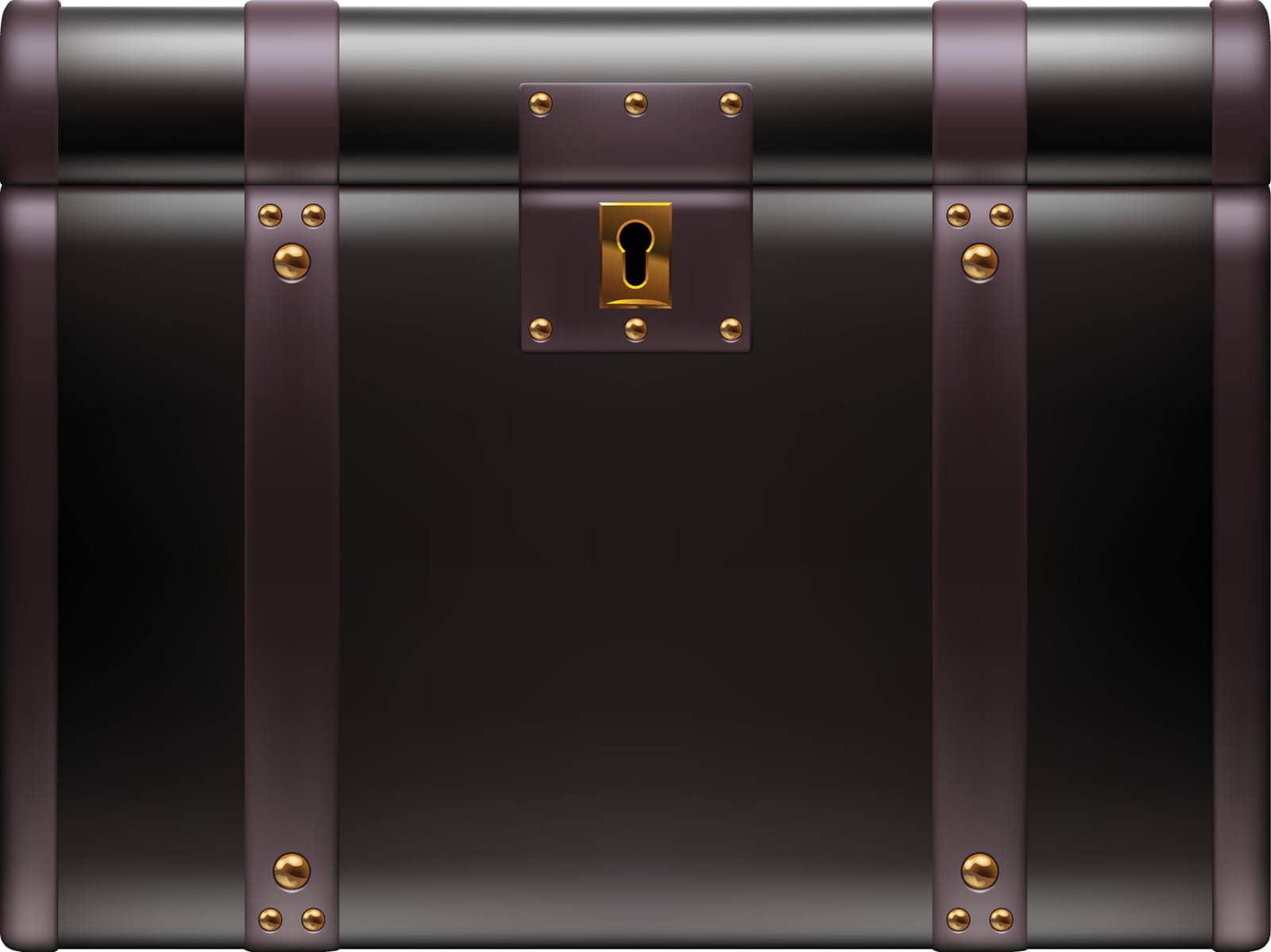black leather chest by IfH