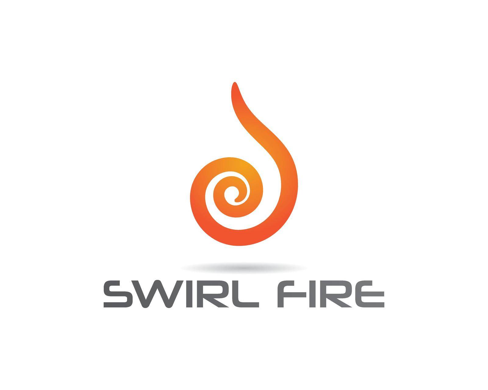 Fire flame Logo Template by awk