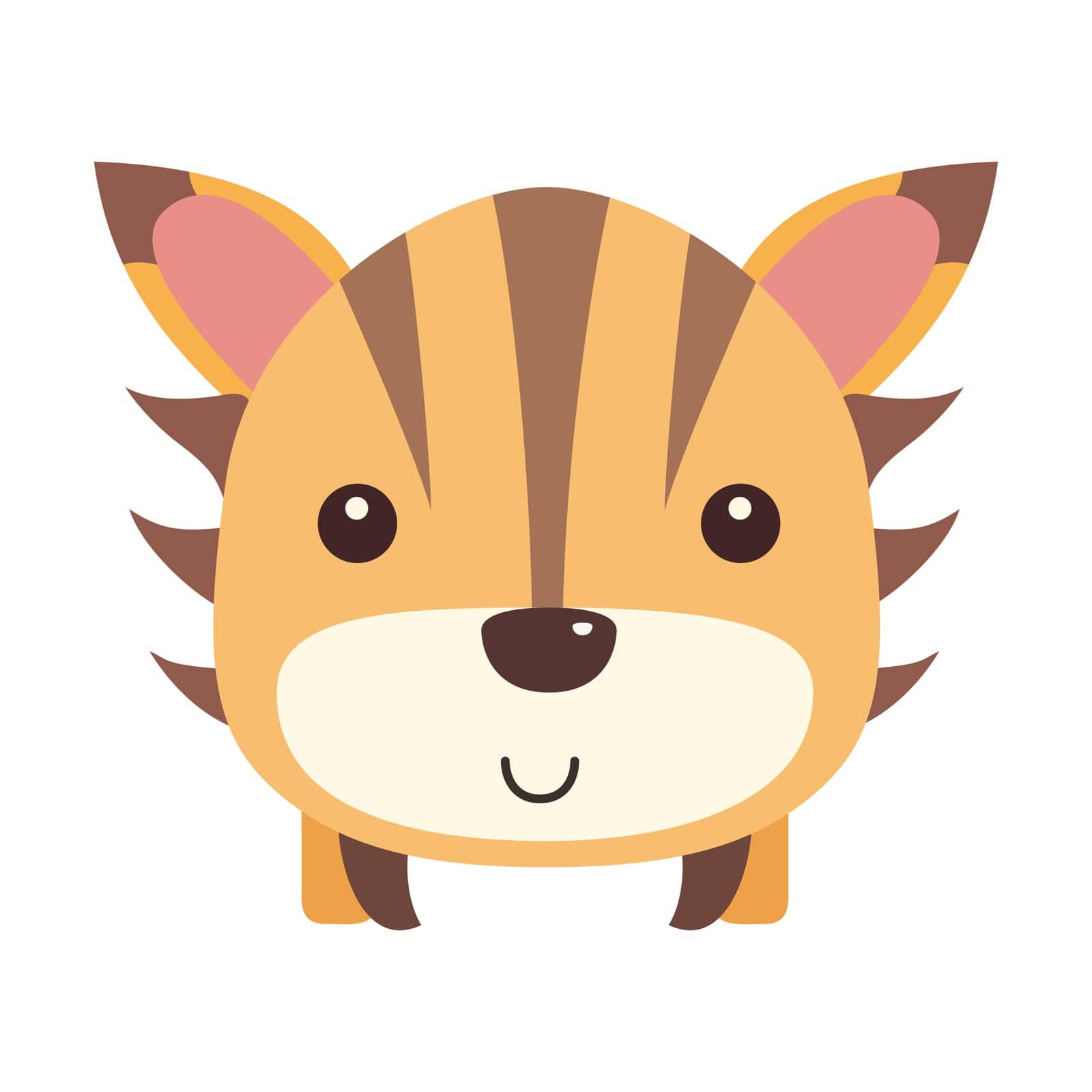 Cute Catroon Animal Vector Illustration by yganko