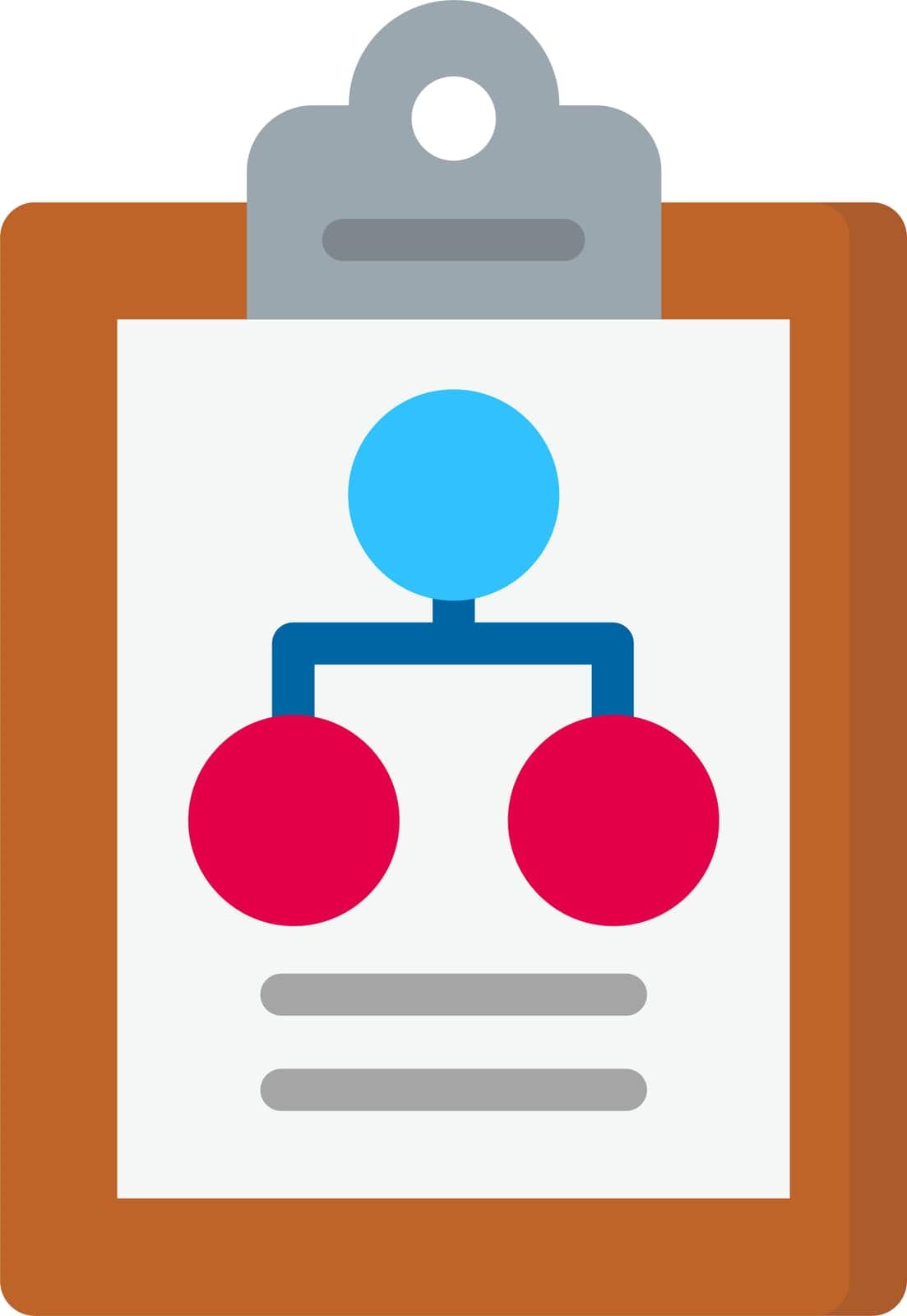 Flow Chart Icon image. Suitable for mobile application.