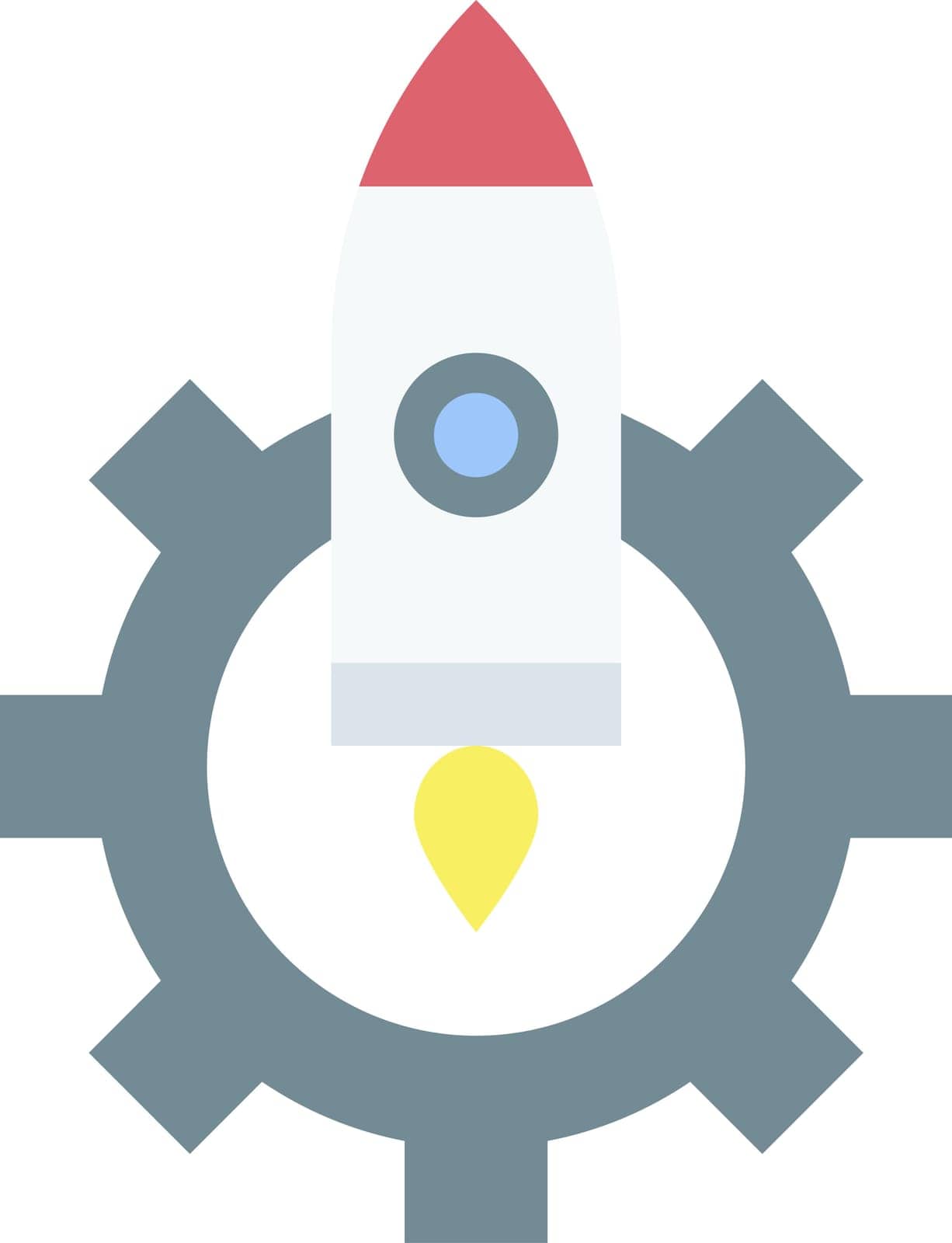 Launch Optimization Icon Image. by ICONBUNNY